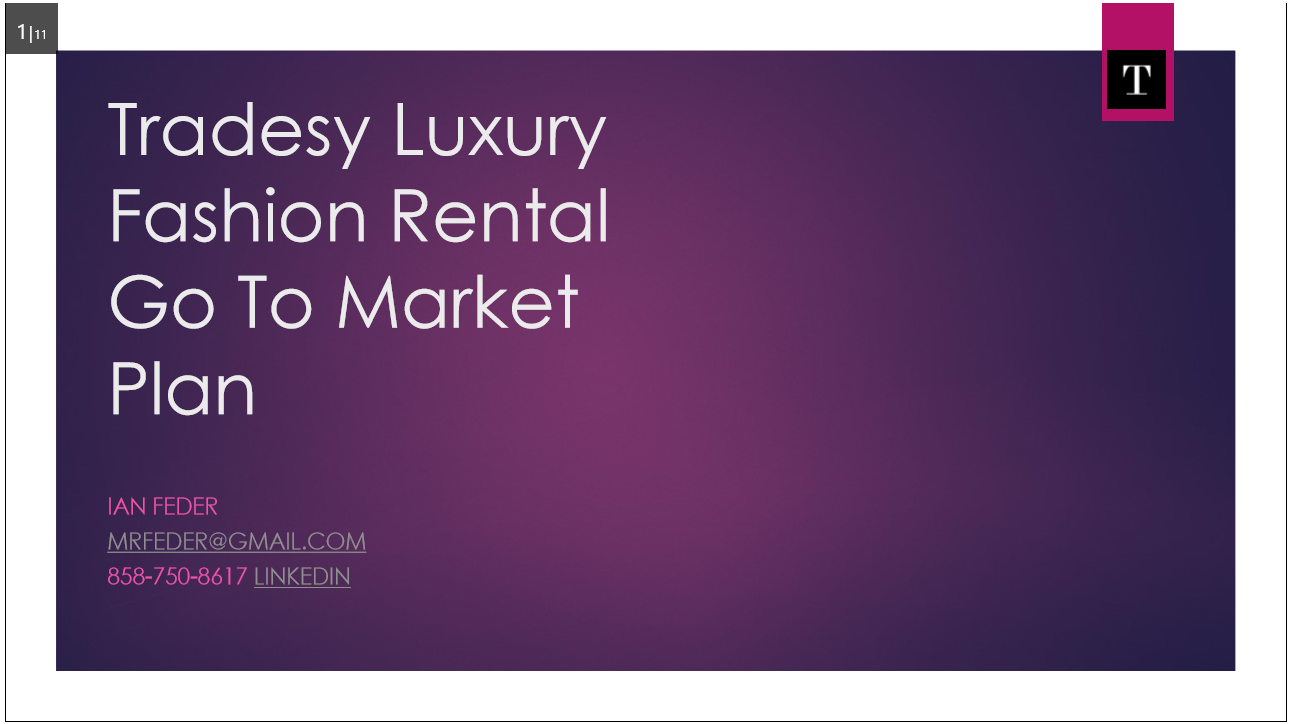 Luxury e-Commerce GTM Strategy